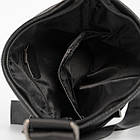 Чоловіча сумка з натуральної шкіри без клапана, велика, фото 5