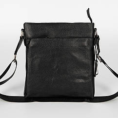 Чоловіча сумка з натуральної шкіри без клапана, велика