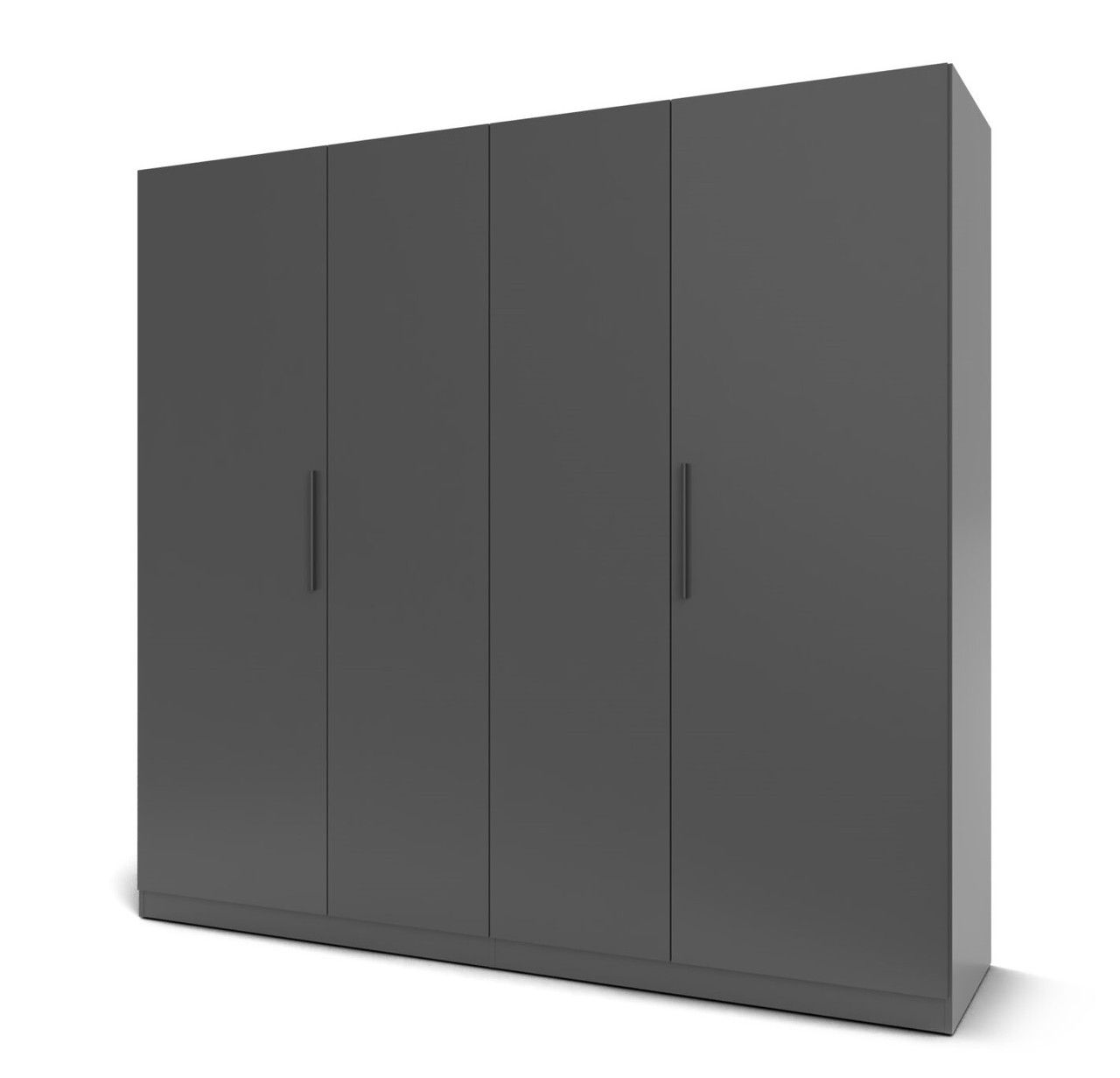 Шафа гардеробна Tempio 4Д  Accord, колір антрацит