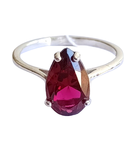 Каблучки з гранатом "Nano"