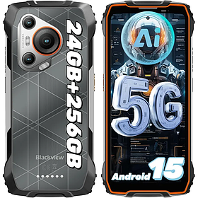 Смартфон Blackview BL7000 5G Orange 8/256GB NFC 7500Amh Android 15 + ремінець