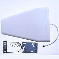 Логоперіодична спрямована антена для GSM репітеру 900/1800/2100 МГц 2G 4G LTE 10 dBi