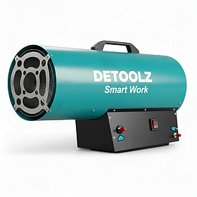 Газова теплова гармата DETOOLZ SW-3425 60 кВт потужний обігрівач для опалення