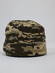 Шапка трикотаж з флісом з від. Світлий піксель