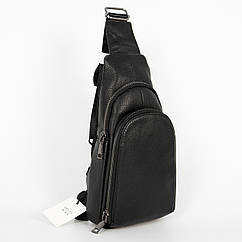 Однолямочный рюкзачок\бананка з натуральної шкіри