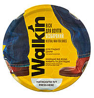 Віск для взуття WALKIN 75ml. захист шкіряного взуття від води, безбарвний