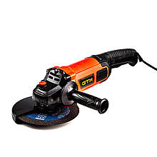 GTM Кутова шліфмашина 180мм AG180/1800M 1800Вт, 9500об/хв, М14