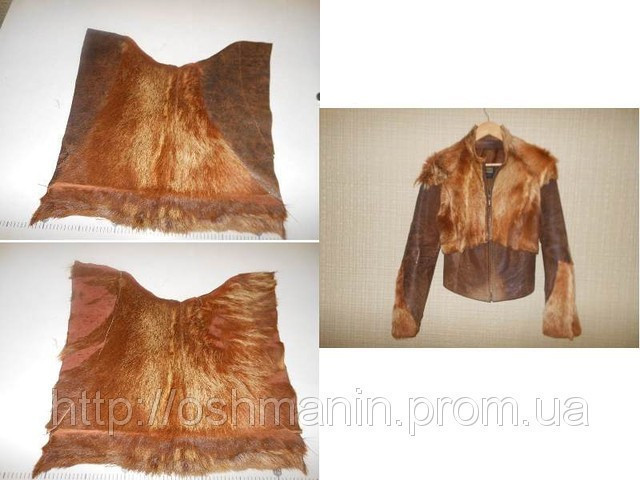Ремонт рукавов в кожаной куртке - фото 1 - id-p1213638