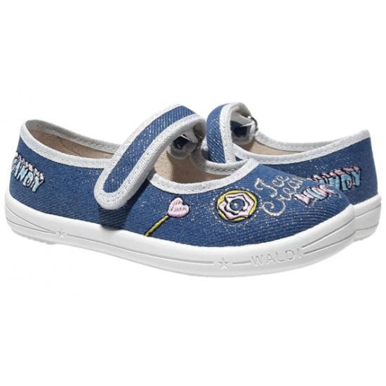 Дитячі тапочки для дівчат, Waldi (код 1891) фото