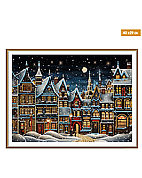 Набір для вишивання бісером «Чарівність зимової ночі»