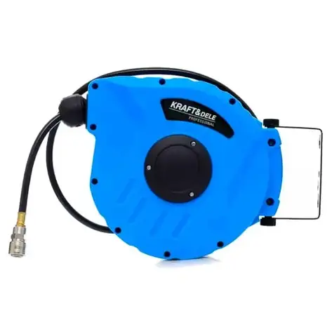 Шланг пневматичний на котушці 10 м Kraft&Dele KD1460, фото 1