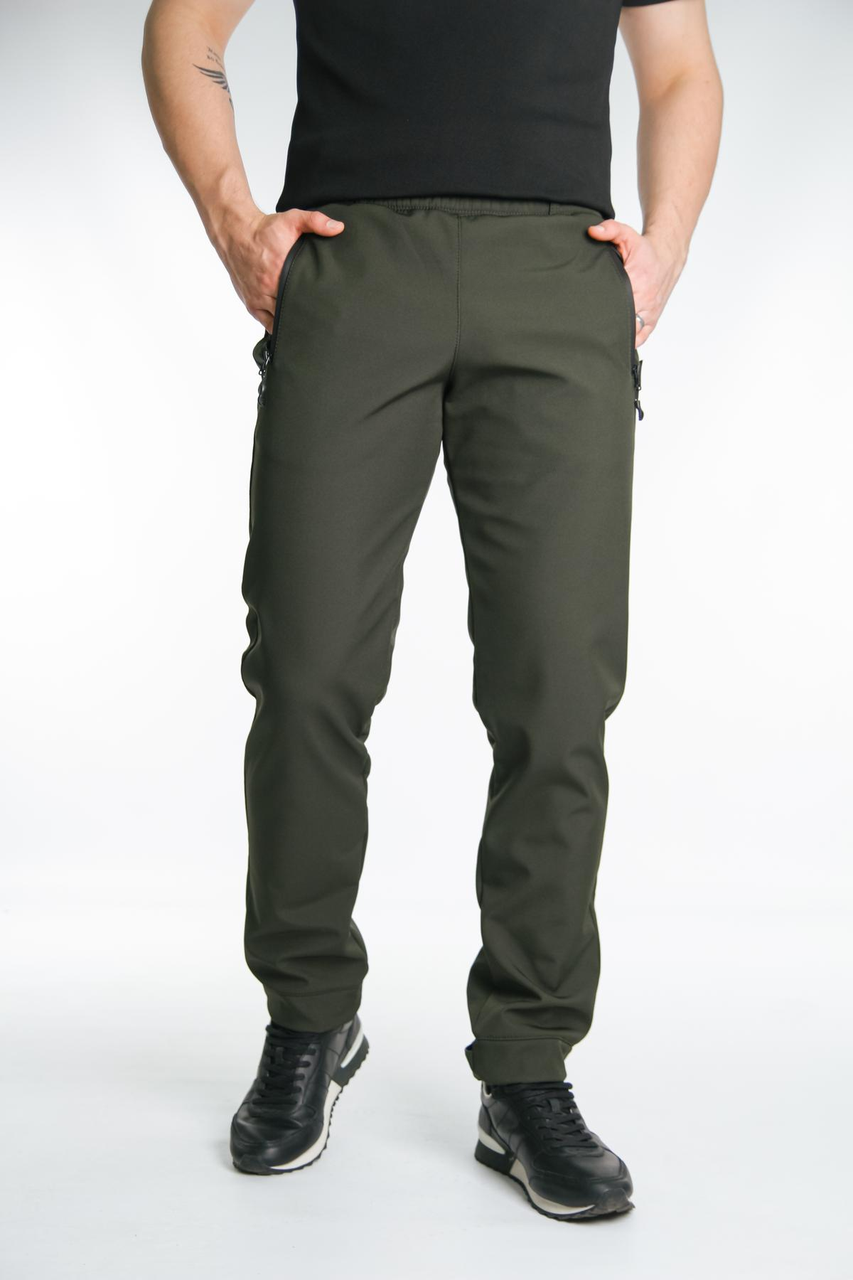 Штани чоловічі хакі міцні військові та тактичні штани карго з кишенями зносостійкі чоловічі штани мілітарі - фото 1 - id-p2767498502