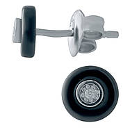 Срібні сережки Proba з керамікою (1154649)