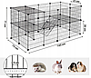 Вол'єр для гризунів 143 x 73 x 71 см LPI02H, фото 3