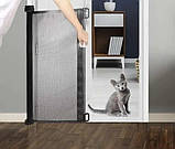 Бар’єр захисний для дітей та домашніх тварин Ruhhy 24475, 160см, ABS+PVC+алюміній, фото 8