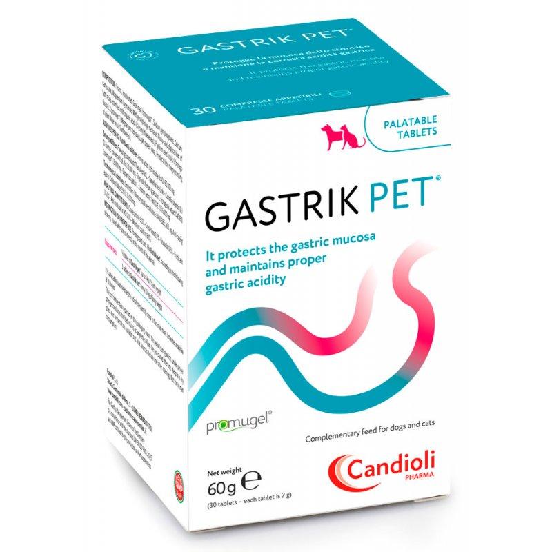 Таблетки Candioli Gastrik Pet Гастрік Пет при захворюваннях ШКТ у собак, кішок, 30 таб