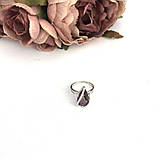 Срібне кільце Proba з аметрином nano 3.845ct, вага виробу 3,88 г (2088790) 17.5 розмір, фото 2