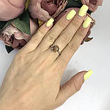 Срібне кільце Proba з аметрином nano, вага виробу 2,16 г (2088998) 17.5 розмір, фото 3