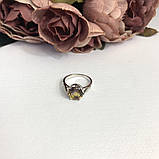 Срібне кільце Proba з аметрином nano, вага виробу 4,19 г (2089056) 17 розмір, фото 2