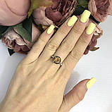 Срібне кільце Proba з аметрином nano, вага виробу 4,19 г (2089056) 17 розмір, фото 3