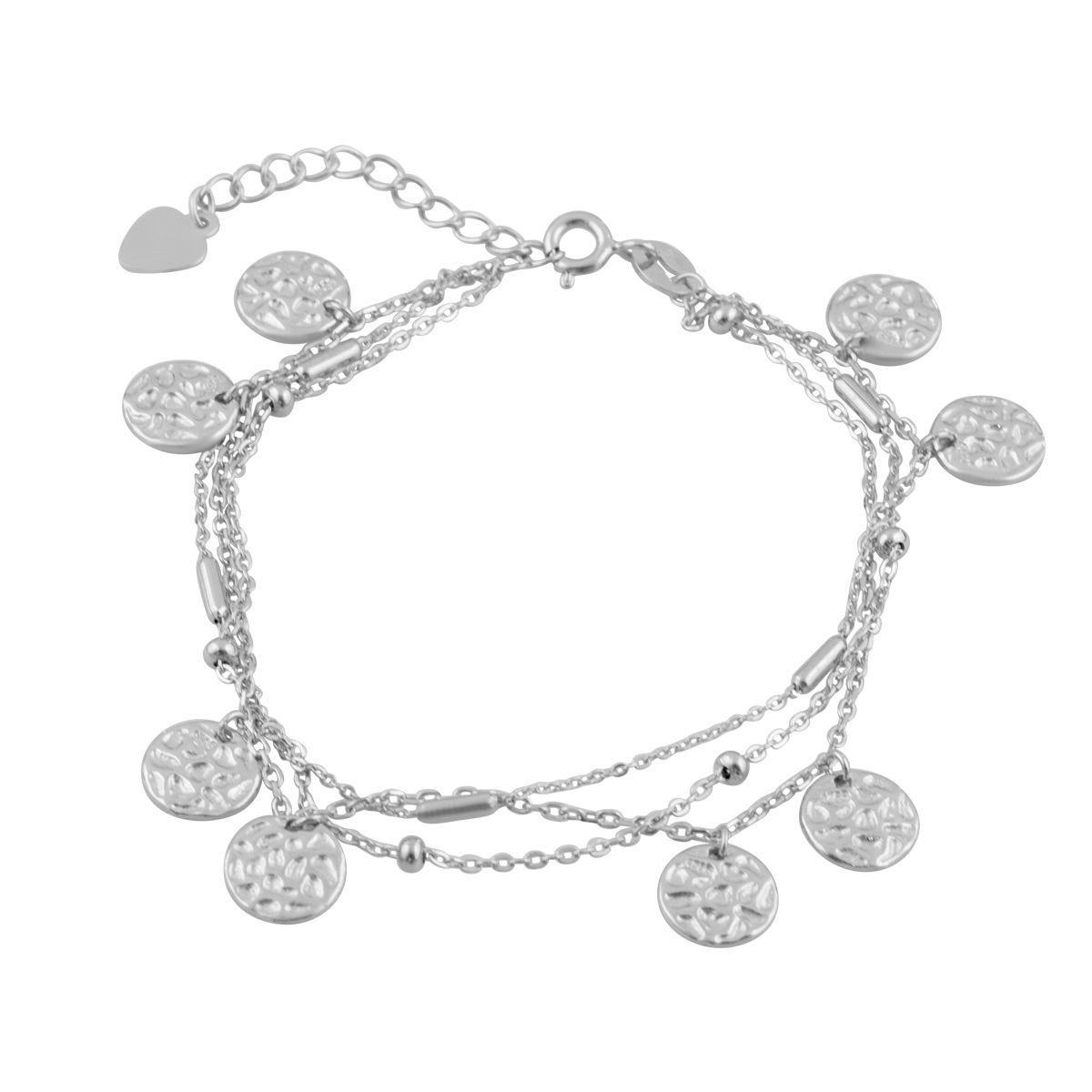 Срібний браслет Proba з без каменів, вага виробу 6,39 г (2094272) 1720 розмір, фото 1