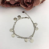 Срібний браслет Proba з без каменів, вага виробу 6,39 г (2094272) 1720 розмір, фото 2