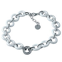 Срібний браслет Proba з керамікою, вага виробу 11,44 г (1909607) 1720 розмір