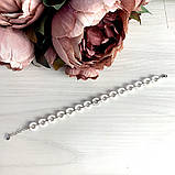 Срібний браслет Proba з керамікою, вага виробу 11,44 г (1909607) 1720 розмір, фото 2