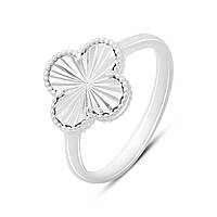 Срібне кільце Proba з без каменів, вага виробу 2,43 г (2168232) 17 розмір