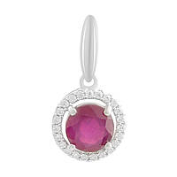 Срібна підвіска Proba з рубіном 3.187ct (2188049)