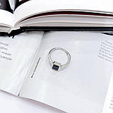 Срібне кільце Proba з натуральним сапфіром 1.863ct, вага виробу 3 г (2168690) 18.5 розмір, фото 3