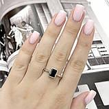 Срібне кільце Proba з натуральним сапфіром 1.863ct, вага виробу 3 г (2168690) 18.5 розмір, фото 5