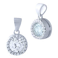 Срібна підвіска Proba з фіанітами (1917909)