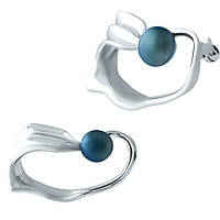 Срібна брошка Proba з натуральними перлами (1918579)