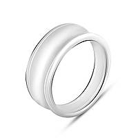 Срібне кільце Proba з без каменів, вага виробу 5,37 г (2099741) 16 розмір