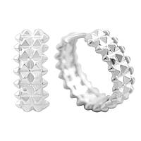 Срібні сережки Proba без каменів (2169253)