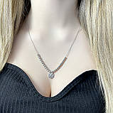 Срібне кольє Proba з без каменів, вага виробу 5,27 г (2101185) 500 розмір, фото 4