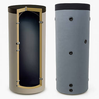 Теплоакумулятор 1000 л з ізоляцією 60 мм HeatON Apollo / Буферна ємність для котла