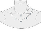 Срібне кольє Proba з без каменів, вага виробу 4,73 г (1928264) 400450 розмір, фото 2