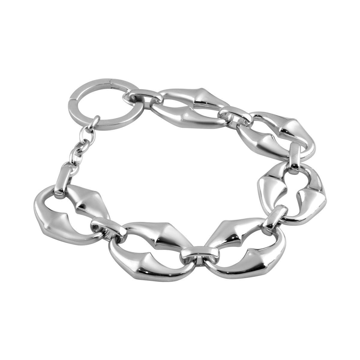 Срібний браслет Proba з без каменів, вага виробу 24,71 г (2102458) 1921 розмір, фото 1