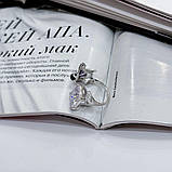 Срібне кільце Proba з фіанітами, вага виробу 9,18 г (2169314) 18 розмір, фото 5