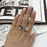 Срібне кільце Proba з фіанітами, вага виробу 9,18 г (2169314) 18 розмір, фото 6