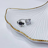 Срібне кільце Proba з фіанітами, вага виробу 9,18 г (2169314) 18 розмір, фото 9