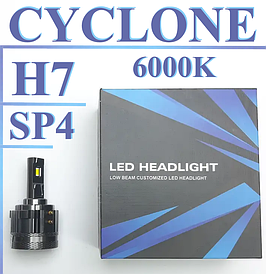 LED лампи в фару H7 12V  40W SP4 6000K 10000L CYCLONE  VOLKSWAGEN