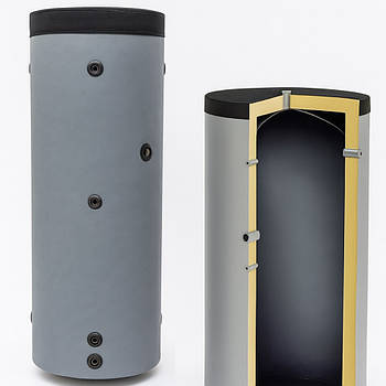 Теплоакумулятор 300 л з ізоляцією 60 мм HeatON Apollo / Буферна ємність для котла