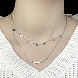 Срібне кольє Proba з без каменів, вага виробу 5,46 г (1935958) 400430 розмір, фото 2