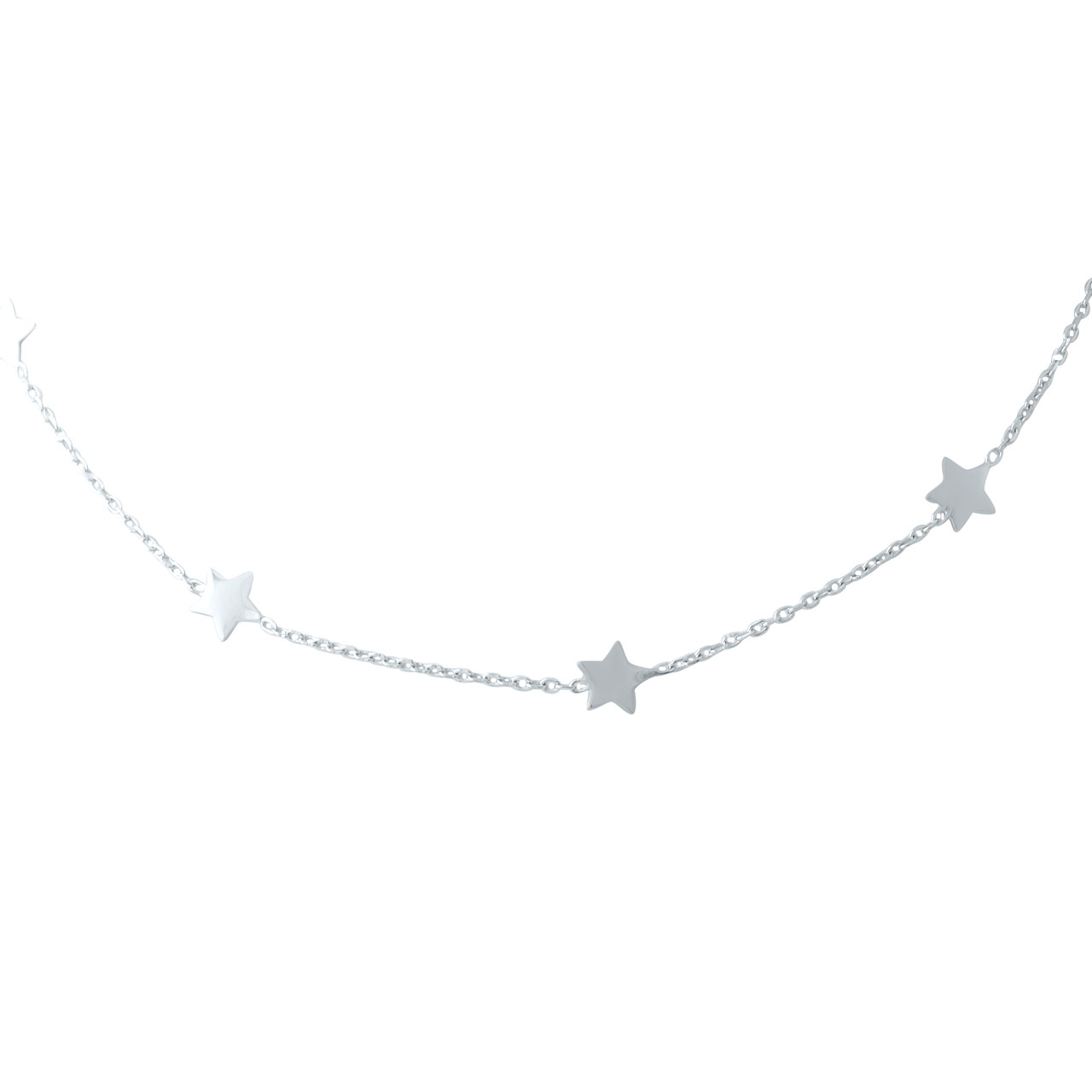 Срібне кольє Proba з без каменів, вага виробу 2,31 г (1936016) 400450 розмір, фото 1