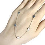 Срібне кольє Proba з без каменів, вага виробу 2,31 г (1936016) 400450 розмір, фото 4