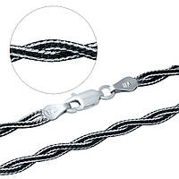 Срібний ланцюжок Proba з без каменів, вага виробу 4,91 гр (1936344) 400 розмір