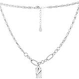 Срібне кольє Proba з без каменів, вага виробу 14,23 г (2102779) 450500 розмір, фото 2